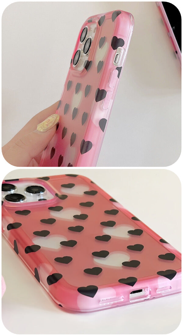 Color Shift Heart iPhone Case – Moves with Light, Looks Better Every Time