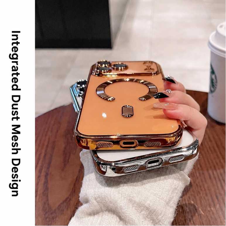 Classic Magnetic Shield iPhone Case – Full Coverage & Camera Protection