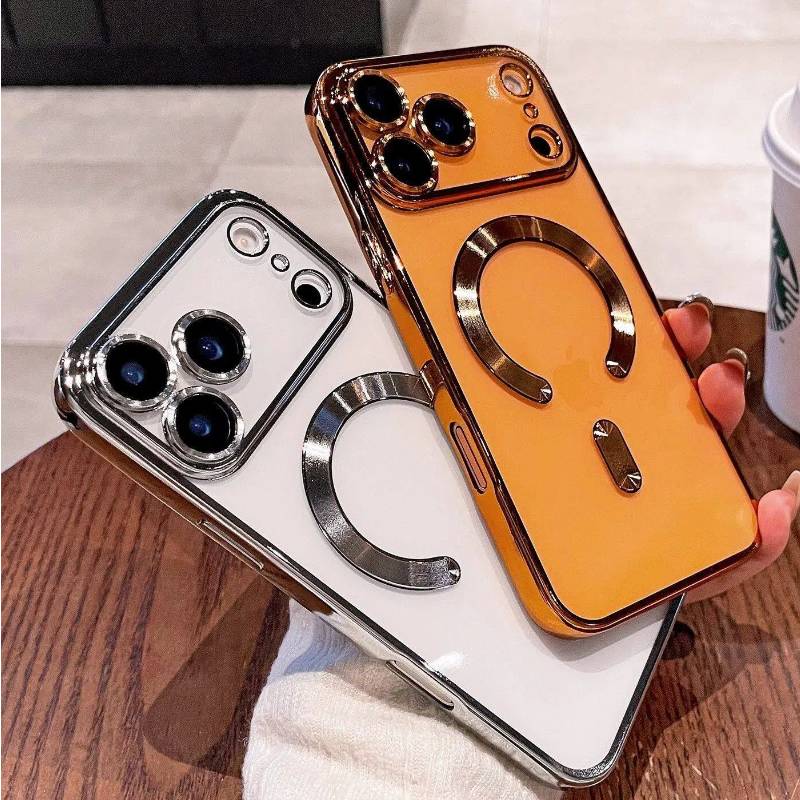 Classic Magnetic Shield iPhone Case – Full Coverage & Camera Protection